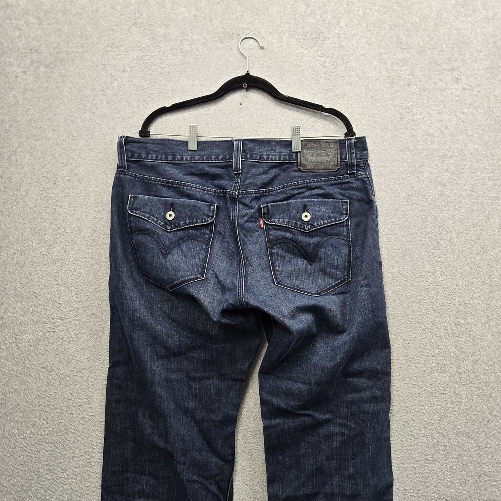 Levi's 514 Men Jeans 36X29 Blue Denim Slim Straight 29" Inseam - Picture 11 of 12